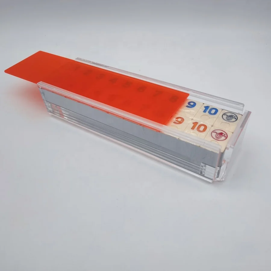 Judaica Lucite Rummy Set as Gifts