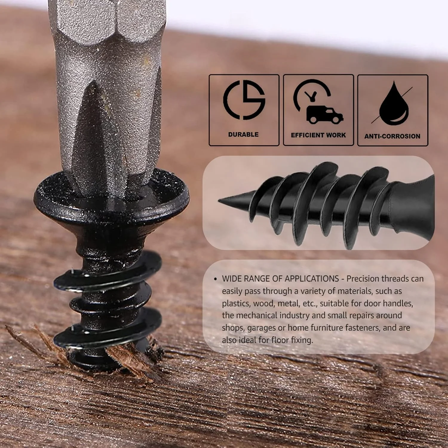 Custom Wholesale Metal Hardware Tools CNC Machine Self-Tapping Screws for Drywall Tapping Screws for Home Improvement