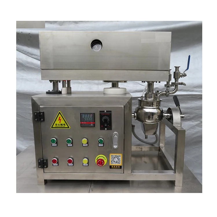 ZJR-3L high precision high efficiency Vacuum Emulsifying Machine homogeneous emulsifier