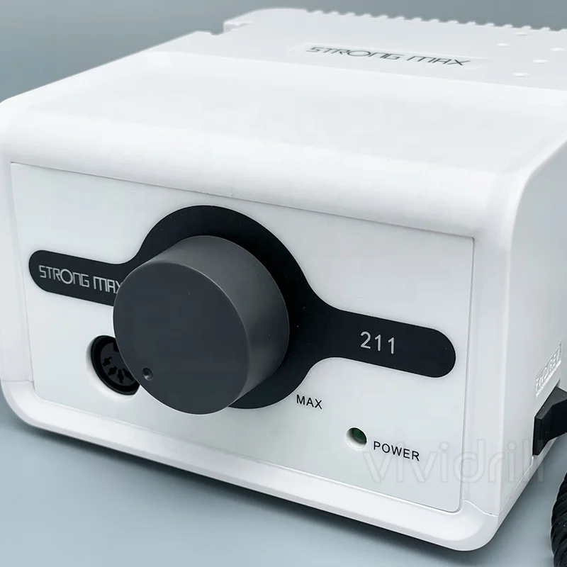 Strong max 211 B135 micromotor electric nail art drill machine 35000rpm