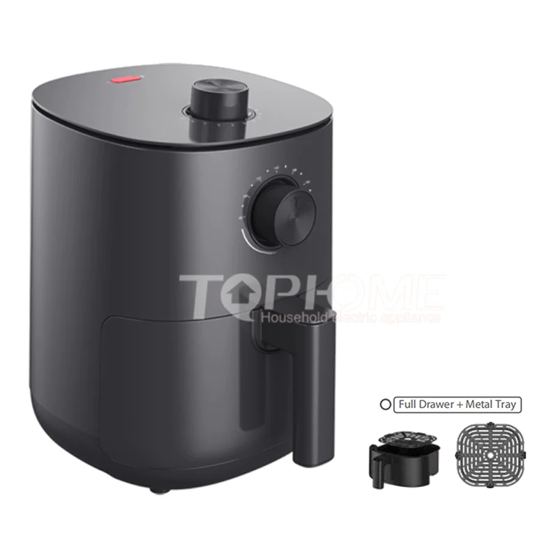 2.7L Электрический не липкая сковорода выпечная прокладка салфетка поверхности мини аэрофритюрница для приготовления блюд без ручного управления небольшой аэрофритюрница для приготовления блюд с таймером и интересные завязки регулятор температуры