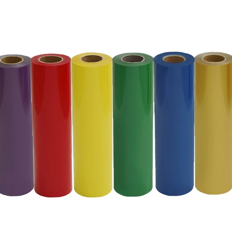 Eco Solvent Tshirt Flex Adhesive Iron On Heat Transfer Vinyl Rolls Tpu Film