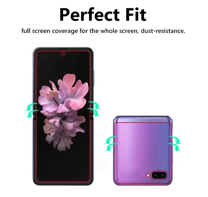  Высококачественная и экологически безопасная 3D мягкая складная полноэкранная защитная пленка