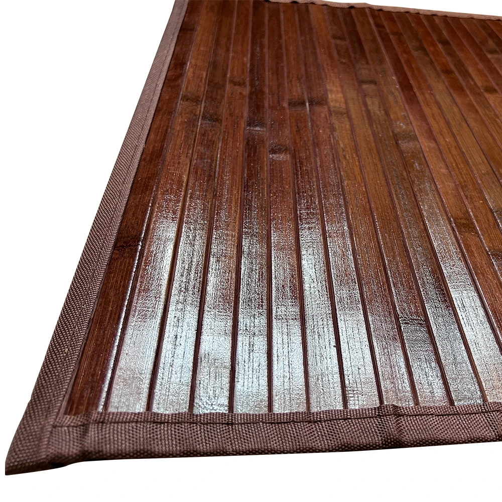 High quality long soft different colors indoor play flooring bedroom bamboo rug