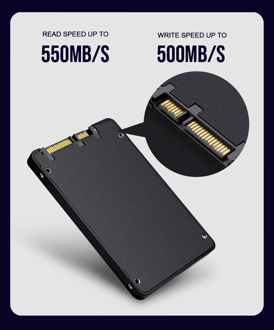 Zsuit Высокая надежность структура слежения за твердотельный накопитель Ssd жесткий диск 1 ТБ внутренний Sata 3