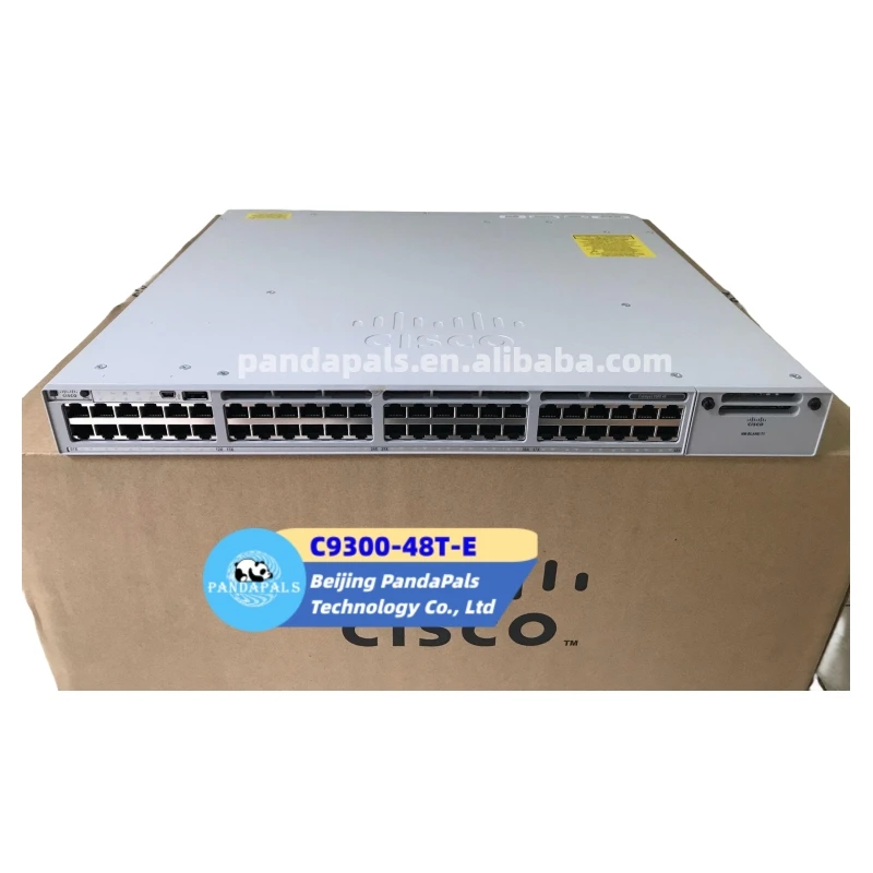 Оригинальный Новый C9300-48T-E катализатор 9300 48x1 ГБ порт RJ-45 переключателя poe