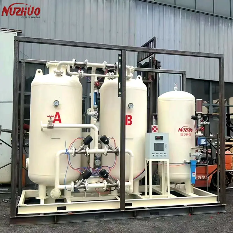 NUZHUO Supply Of Oxygen Equipment And Spare Parts PSA Oxygen Plant Oxygen Generating PSA Machine