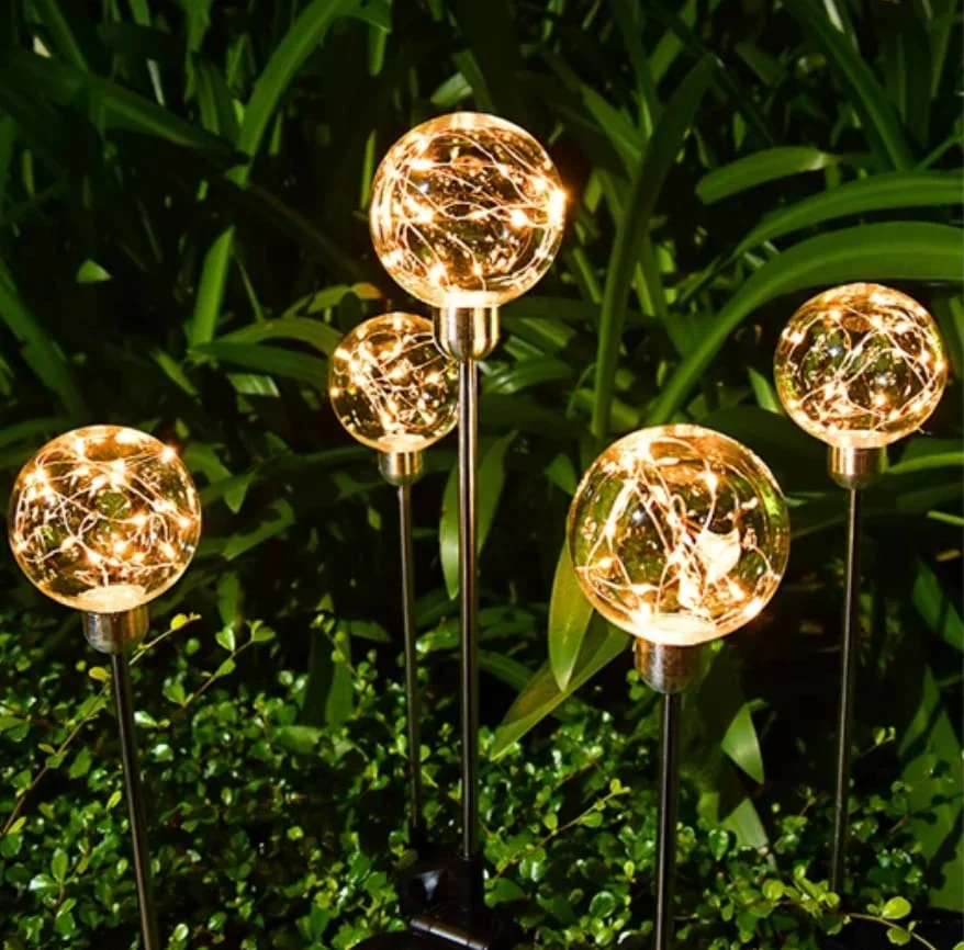 New Upgraded Sway by Wind Solar Outdoor Lights Yard Patio Pathway Decoration High Flexibility Solar Decorative Lights
