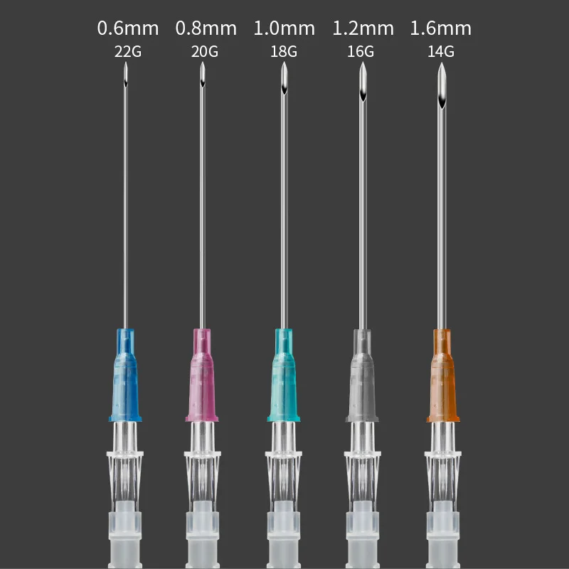 I.V. Catheter Cannula Piercing Needles 14G 16G 18G 20G 22G Ear Piercing Body Piercing Needles
