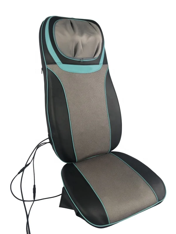 Heating Seat Cushion Massager Electric Vibrating Kneading Shiatsu Thai Massage Cushion