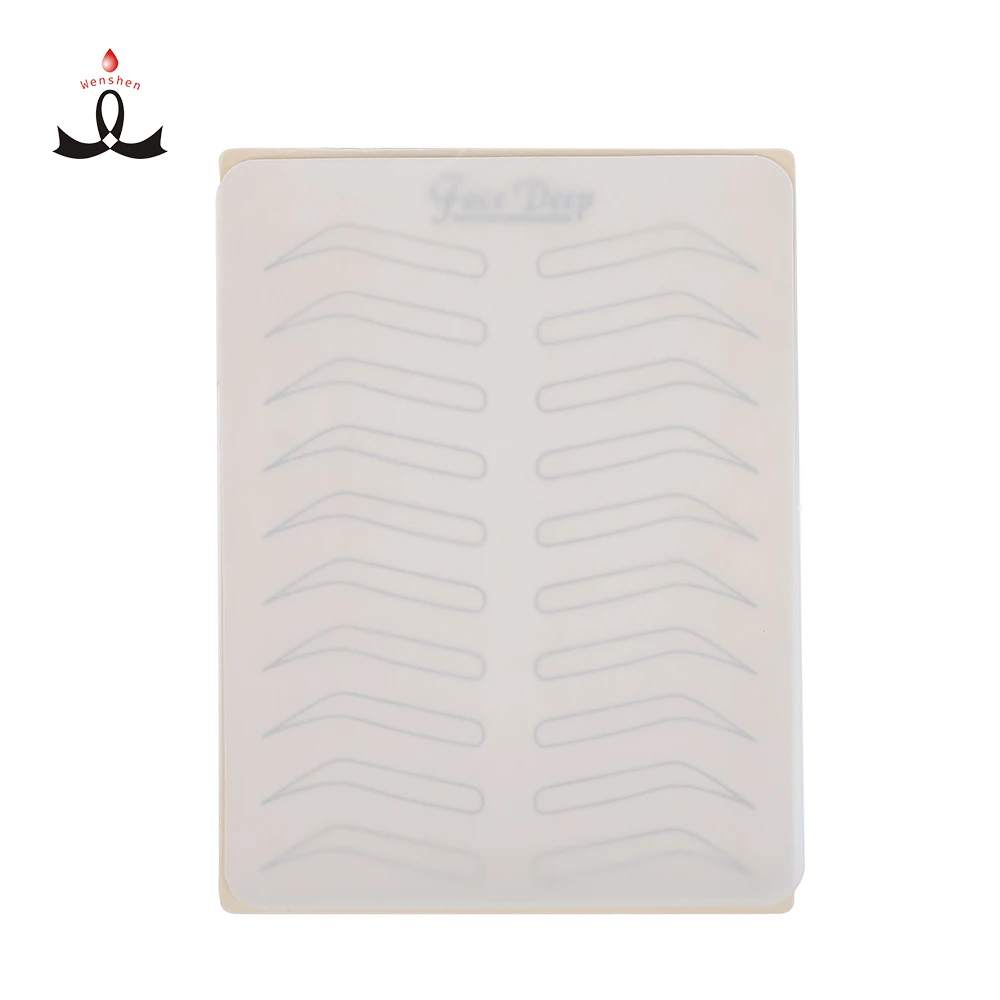 Transparent Silicone Practice Latex Tattoo Practice Synthetic Skin Microblading Skin