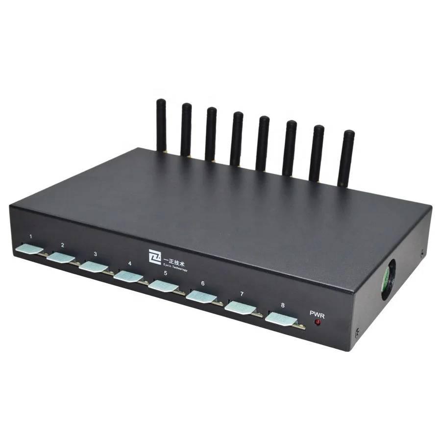 Внешние антенны voip 8 портов массовый sms и Голос gsm модем ussd аппарат