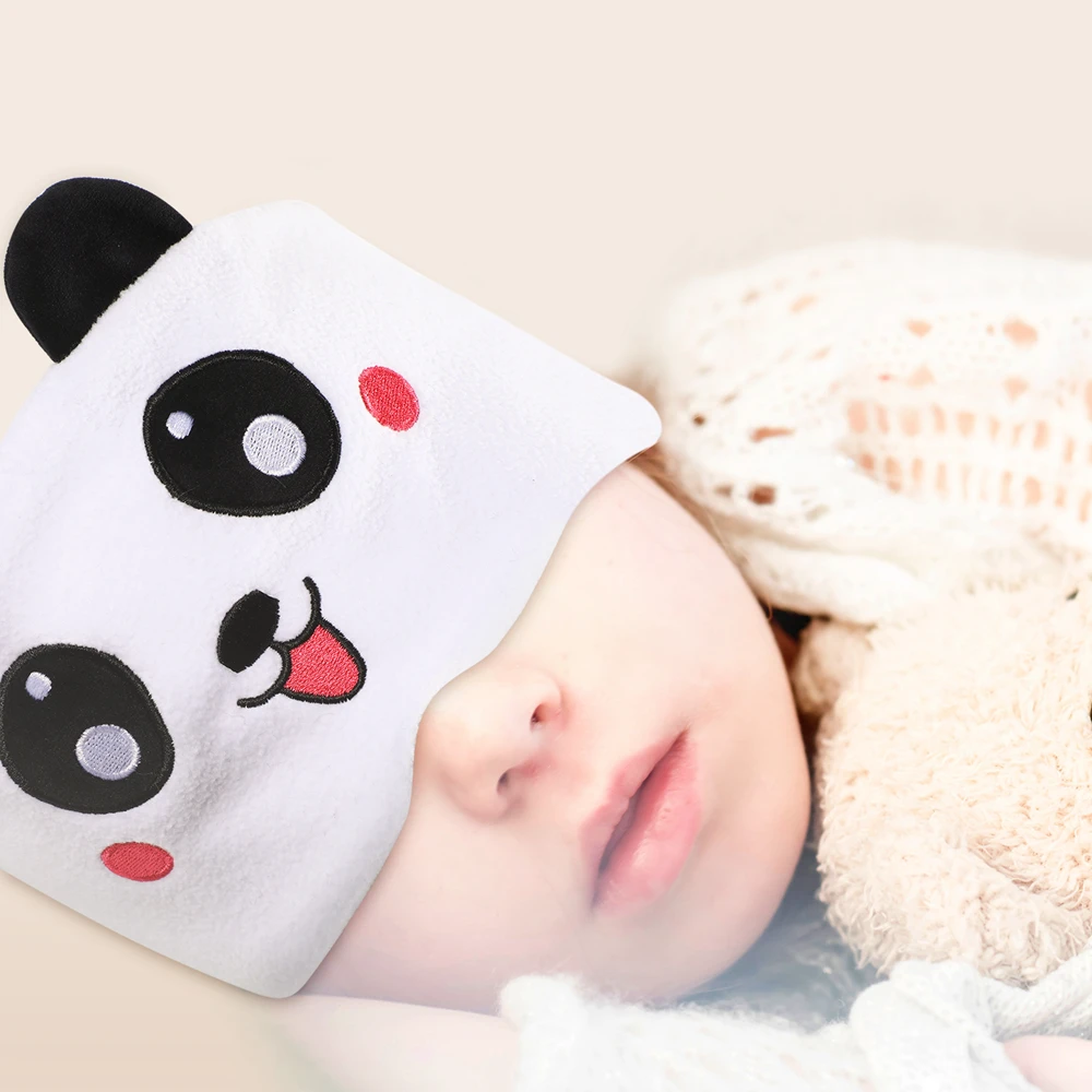 Soft Bluetooth Kids Animal Sleeping Headphone Eye Mask Earphone Voice Control For Home and Travel Children Headset