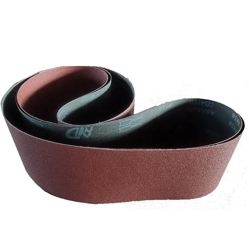 Hard cloth based sanding tape, aluminum oxide abrasive sanding tape, metal wood sanding paper tape