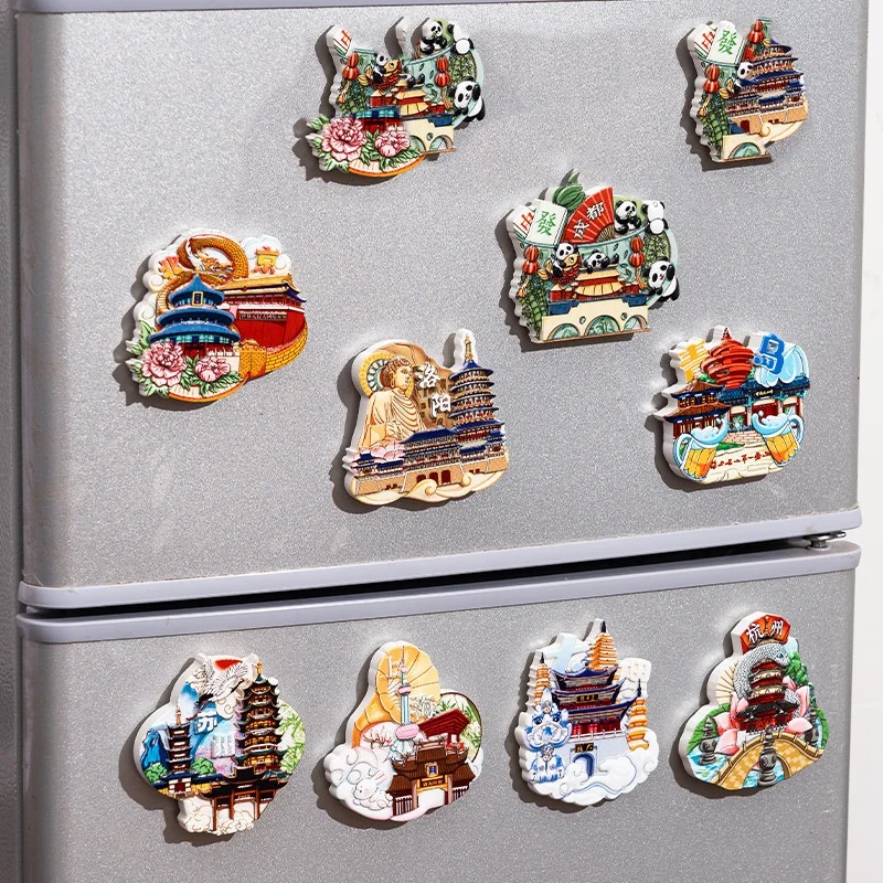 Наклейки на холодильник, сувениры на магнитную присоску