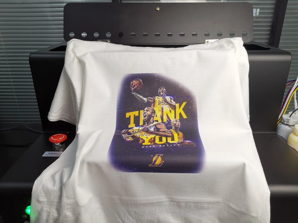 A3 size direct to garment dtg flatbed printer digital inkjet tshirt printing machine