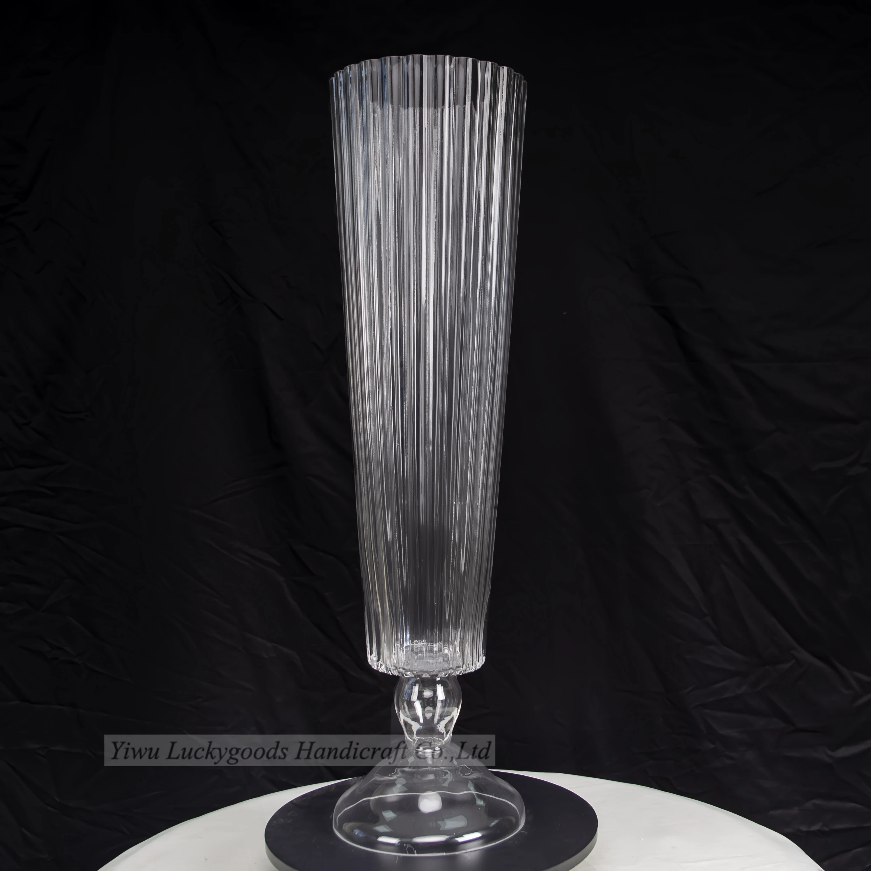 BL210604-1 Wholesale Glass Vases Home Wedding Decoration Glass Clear Vase