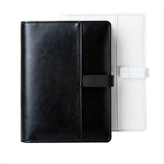 4 ГБ USB высококачественный офисный деловой Портативный кожаный чехол-планировщик a5