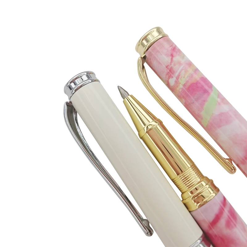 Manufacturer promotional personalised luxury executive retro metal gel ink rollerball pen