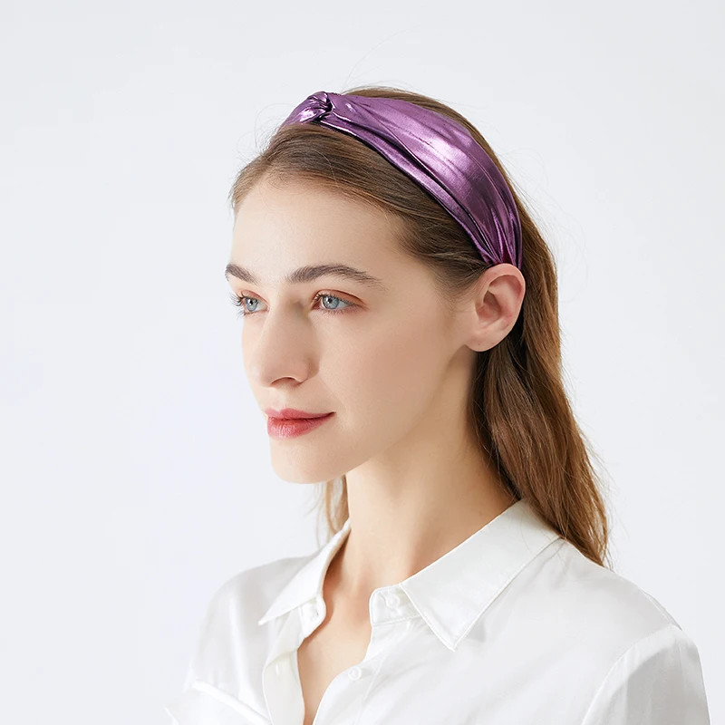 
New Style Solid Color Middle Cross Headband Fashion Bright Color Headband Women 