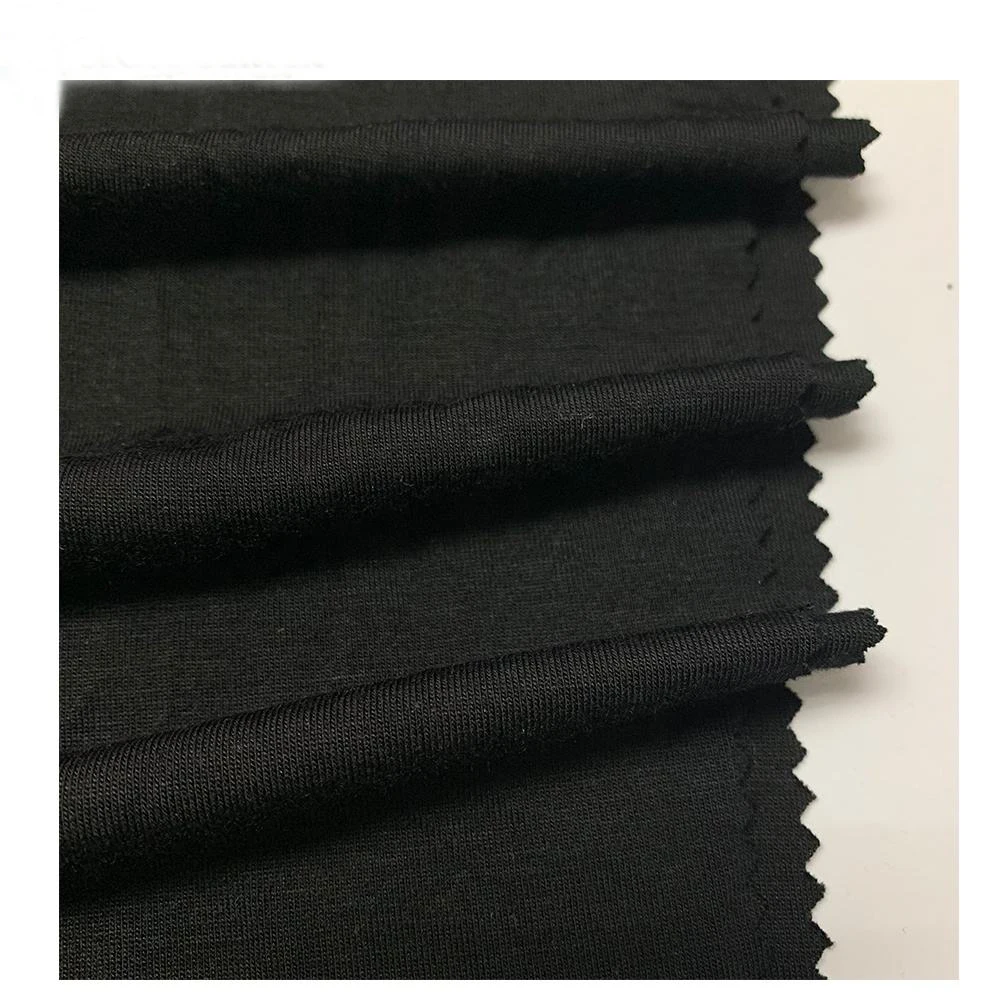 Oeko Tex 95% Bamboo 5%Spandex Fabric Bamboo Lyocell Elastane Knitted Fabric Stretch Single Jersey Fabric for Homewear Underwear