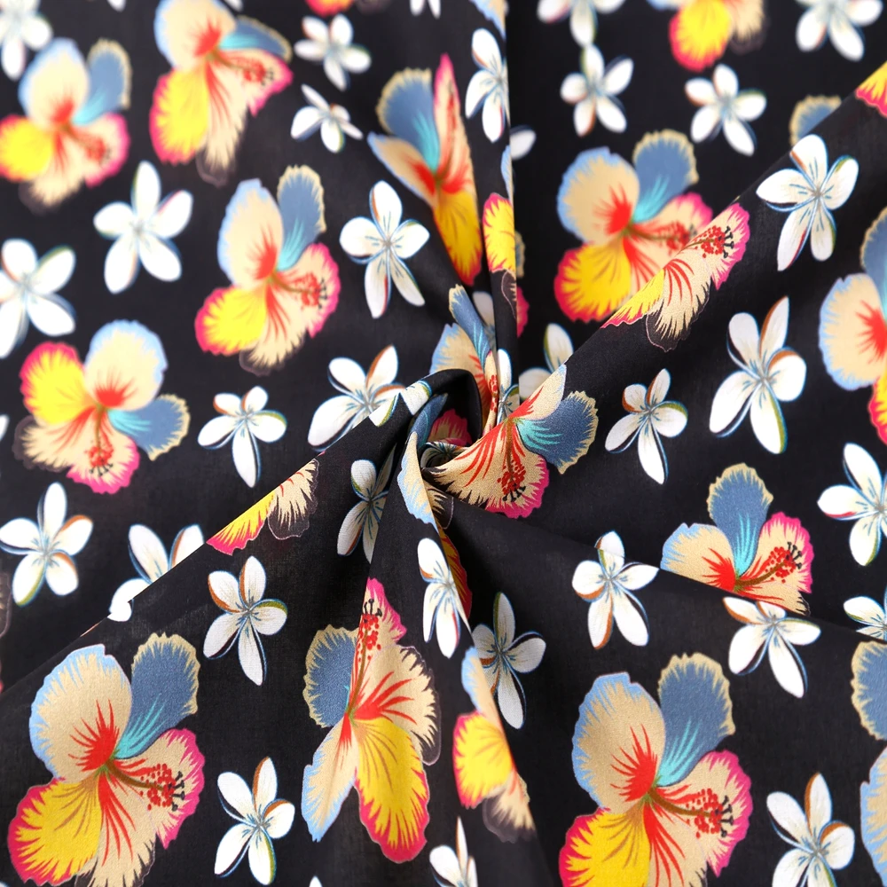 soft  Liberty London print tana lawn 100% cotton fabric custom cotton poplin digital  print fabric for clothing