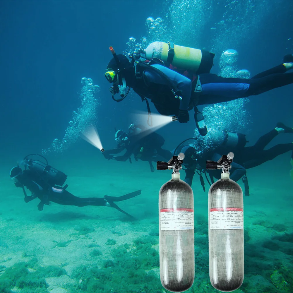 OEM Factory Customize Diving Breathe Underwater Set Bottled Air Cylinder Diving Tank