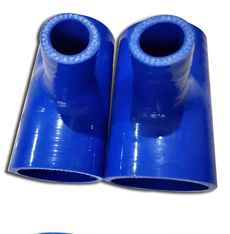 High quality Black 3/8 id T Shape Silicon Tube 50mm Soft Performance Silicone Rubber Intake Pipe Straight Hose for b