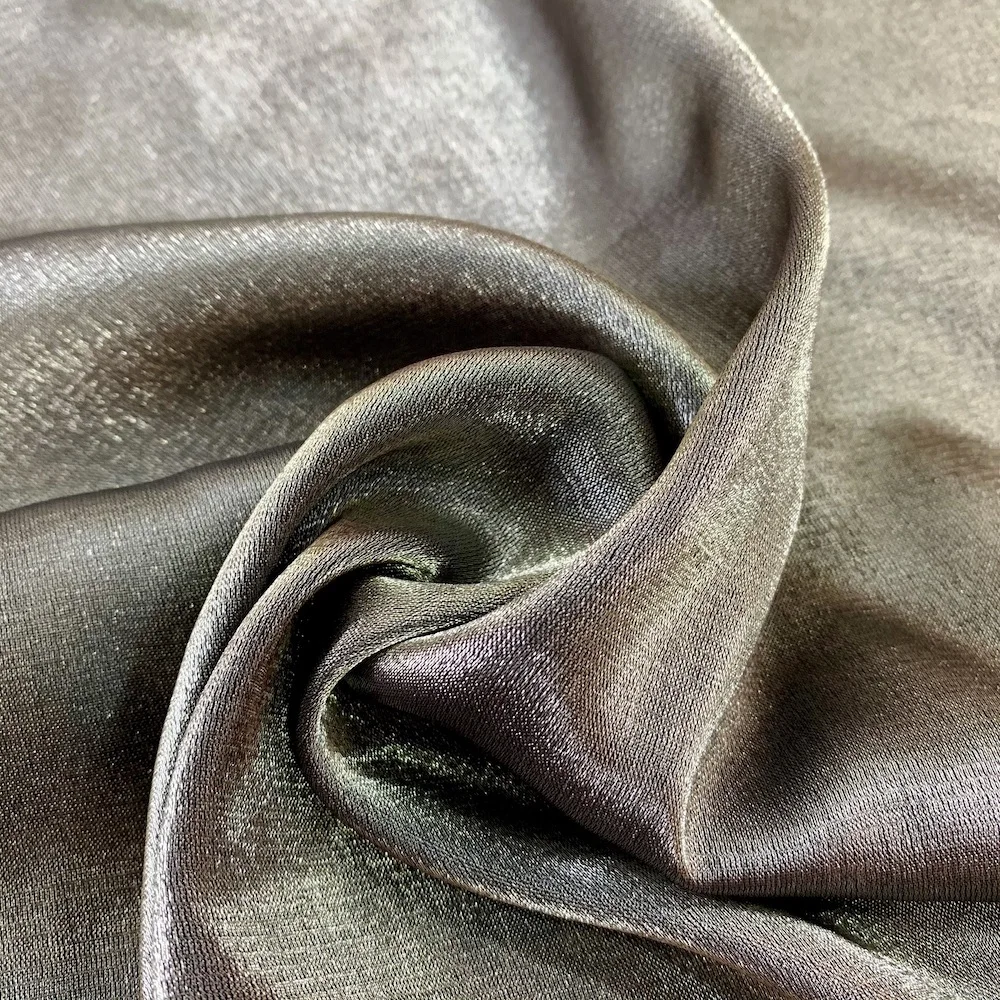 Wholesale Shining 70% Cotton 30% Nylon Fabric Ripstop for Jacket Wedding Dancing Dress