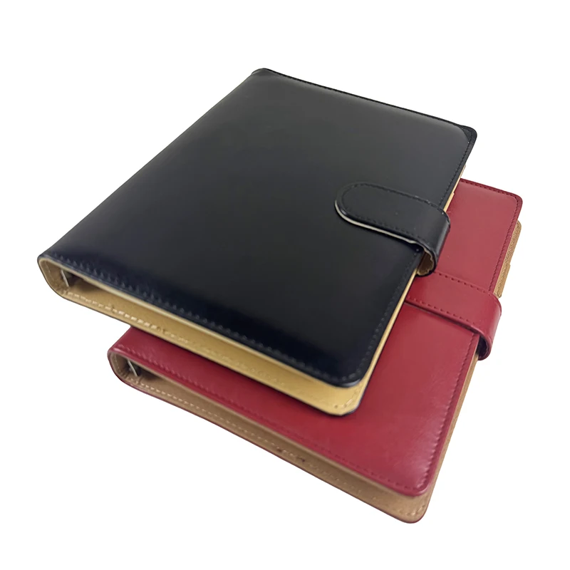 2025 Custom Logo Notebook A5 Size Multiple Colors Spiral Style Fabric/PVC/PP Cover Leather Hardcover Box Loose-leaf Writing
