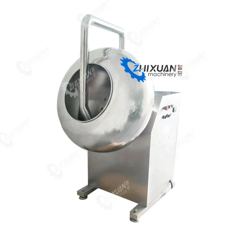 sugar coating machine chocolate coated peanut glazing machine