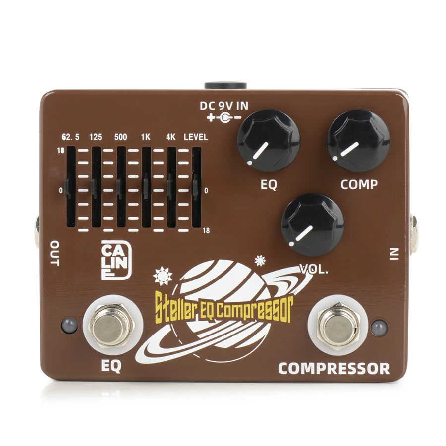 Caline DCP-10 Stella EQ Compressor  Guitar Effect Pedal