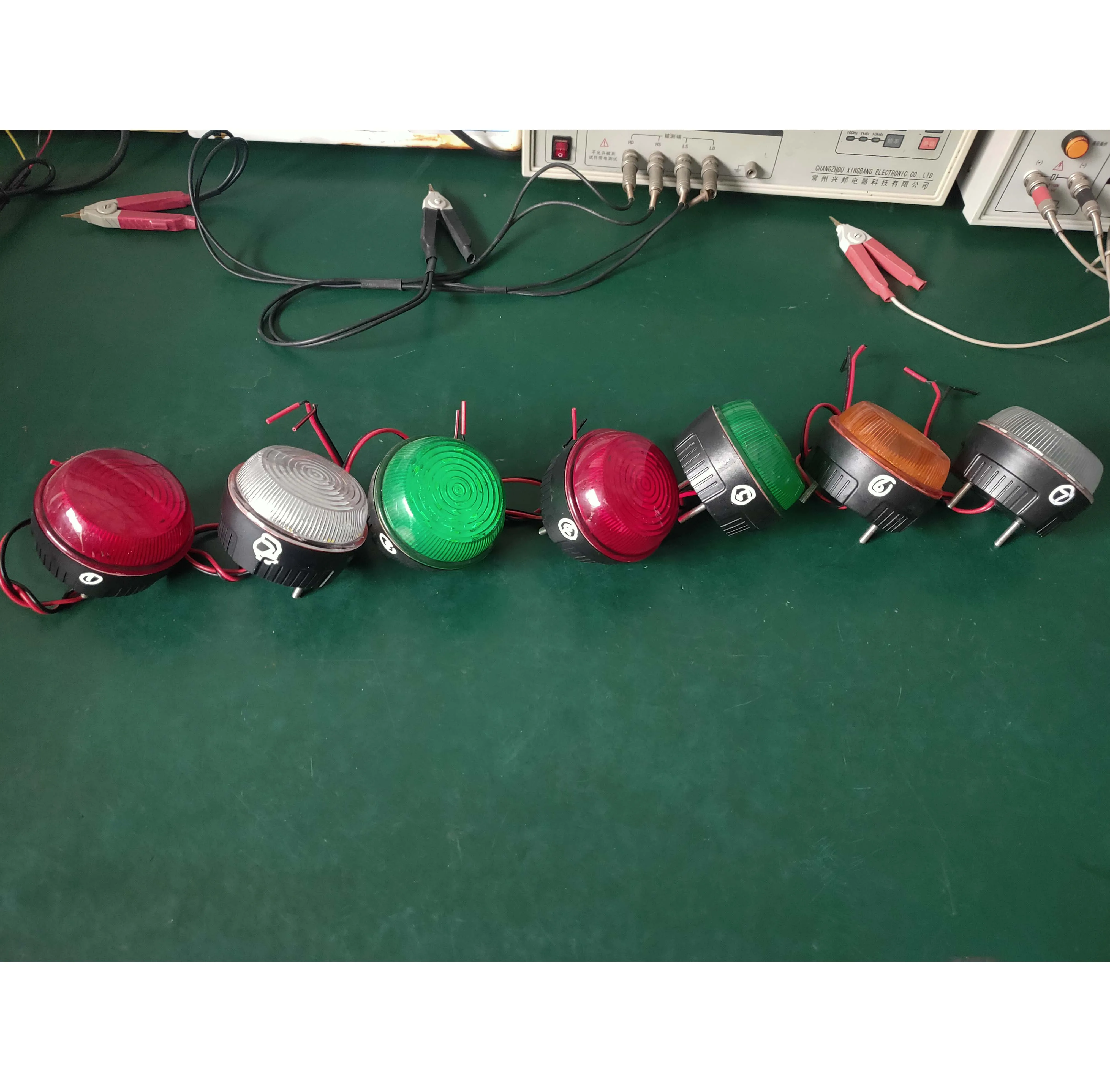 Red Green Blue Amber Fire Alarm Strobe Light LED Warning Light