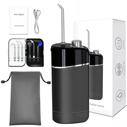 Small Kid Mini Cordless Portable Flosser Machine Power Flossing Cleaner Teeth Flusher Air Electric Oral Flosser Water Irrigator