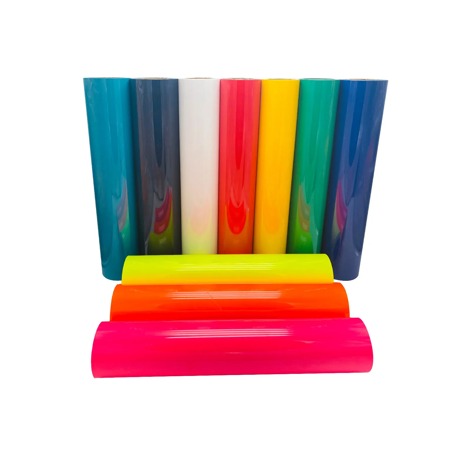 Yuanfan Quality Flex Htv 12*10 inch pre-cut sheet PU heat transfer vinyl for craft design clothing textile fabric