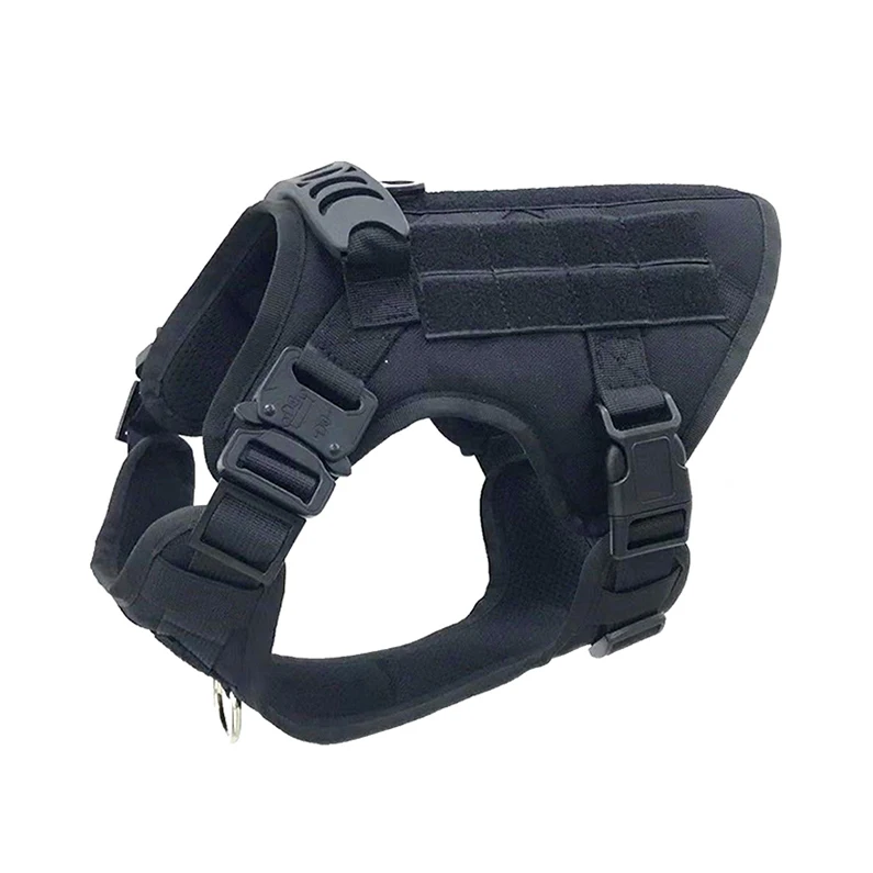 Comfort and durability breathable adjustable k9 dog harness tactical dog training harness vest set