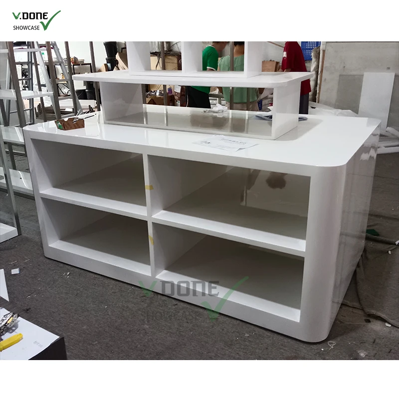 makeup display stand for shop interior design beauty store makeup light