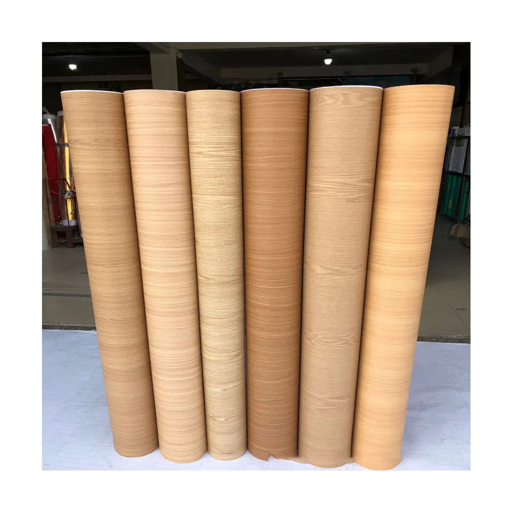 Longtime Decoration PVC Film Wood Grain PVC Lamination Film Furniture Floor Protective PVC Film