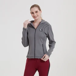 Wholesale Modify Curves Sweatshirt Horse Riding Long Sleeve Apparel Women Equestrian Top Jackets Clothing