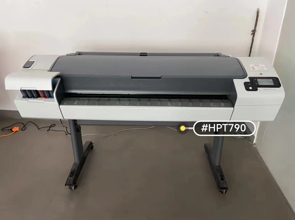 Горячая продажа A0 принтеры плоттер режущий станок для Hp T790 восстановленные струйные