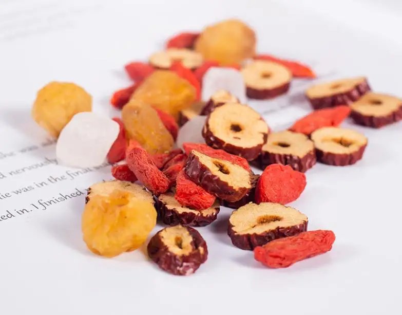 Chinese  Natural herb flower fruits Detox tea Red dates Longan Goji berry Tea good for immunity