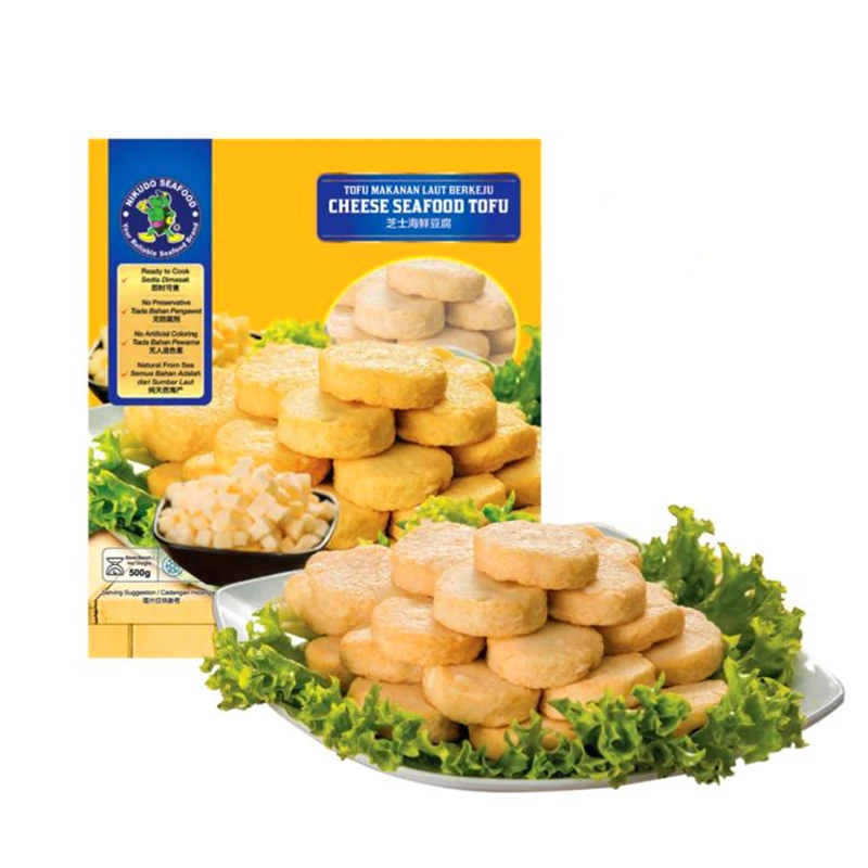 Premium Grade Nikudo Cheese Seafood Tofu Goodness of Seafood and The Creamy Richness of Cheese