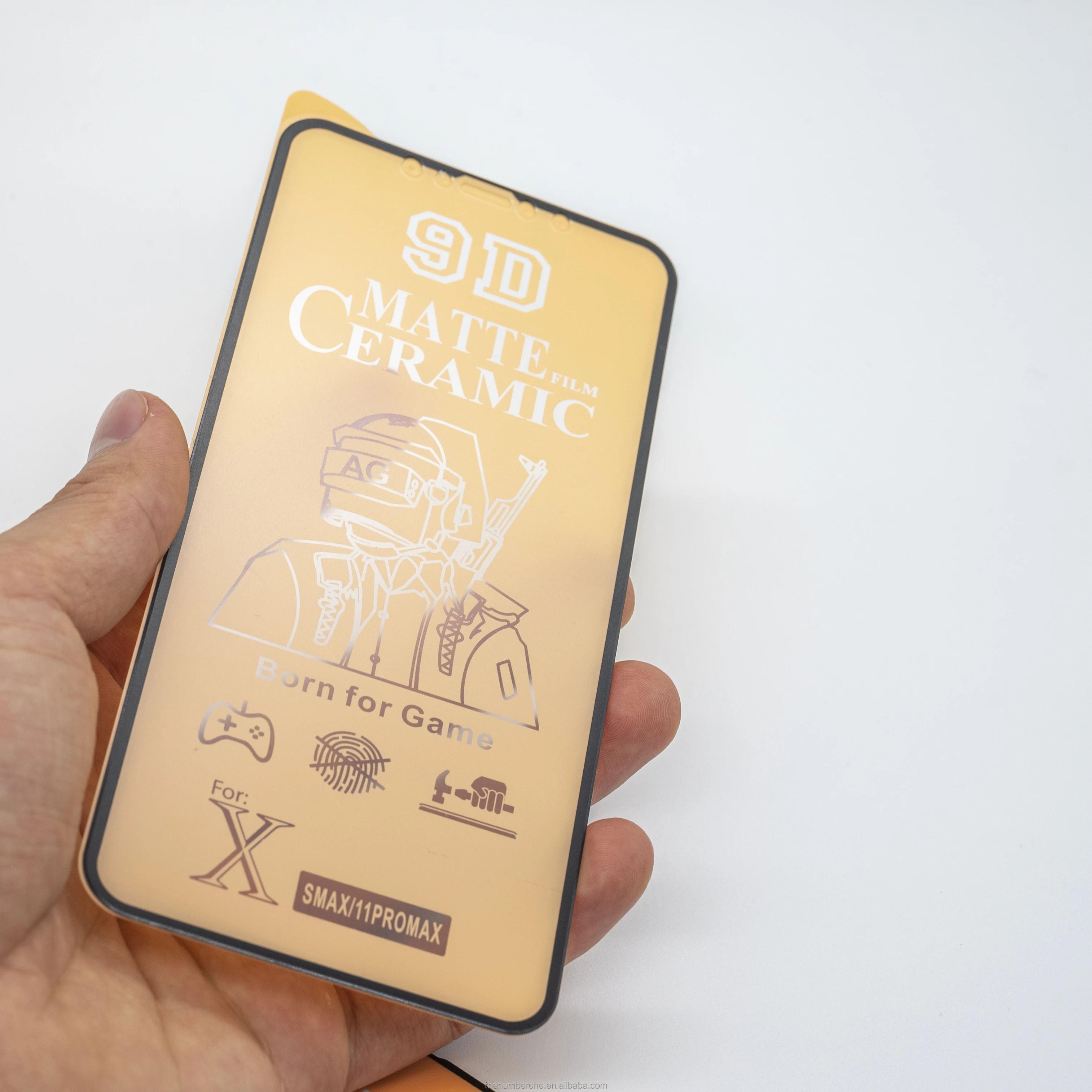 Full Cover 9d 21d 100d 111d Matte Ceramic Screen Protector Anti-scratch Cell Phone Tempered Glass For Iphone X/12/pro Max