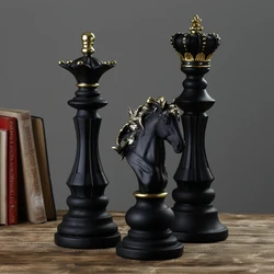Study Room Resin Craft Ornaments With Home Decorations Chess Ornaments