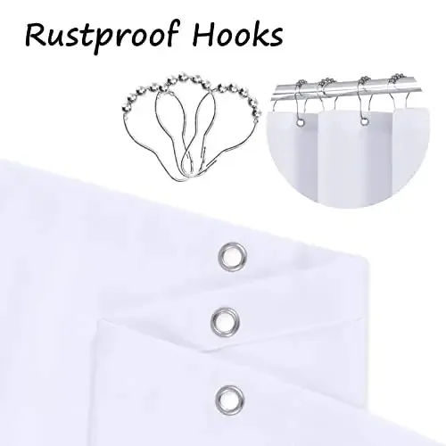 2022 Amazon hot sell Stripe Fabric Water Repellent Modern Shower Curtains for Bathroom