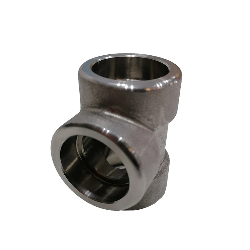 Stainless steel compression fittings tee, instrument fittings 3000LB S32205 PIPE FITTINGS