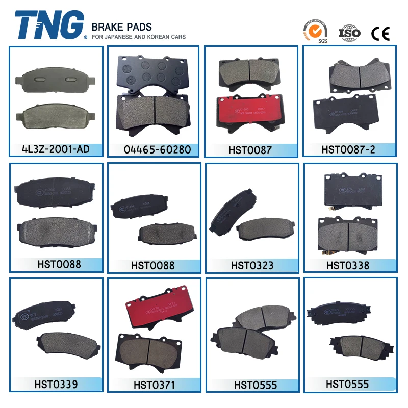 Hot Sell China Factory Ceramic Brake Pads for Kia Optima Soul Sportage for Hyundai D1295 58101-1DE00 Brake Pad Supplier