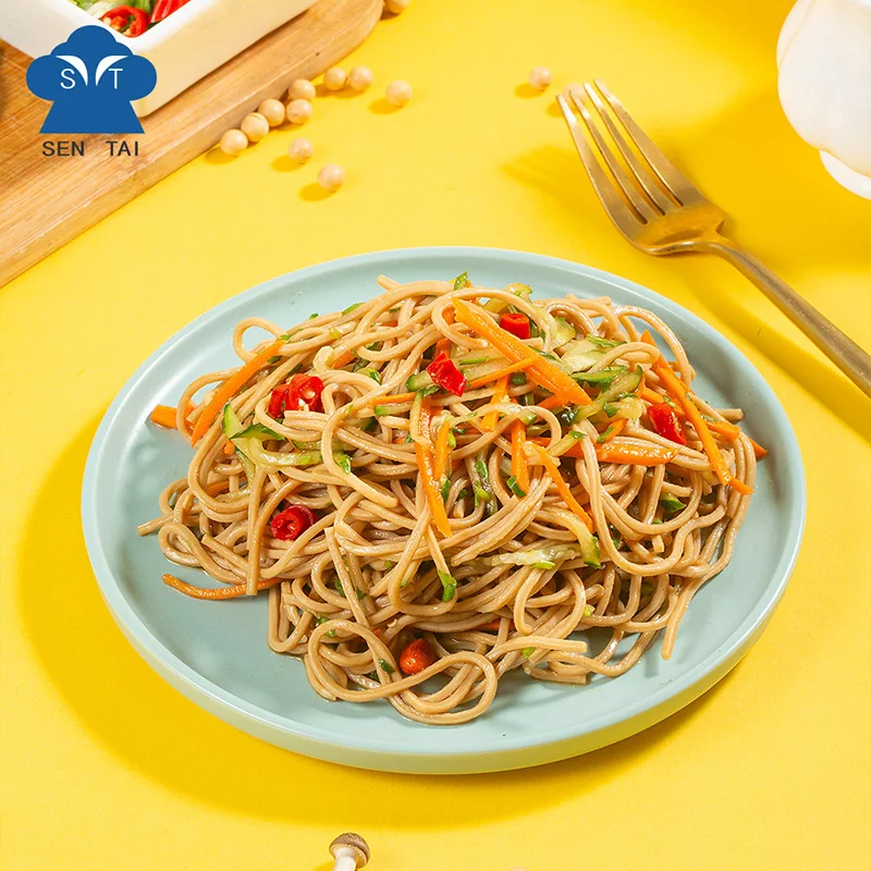 High-Protein Pasta Muscle-Building Noodles Vegan Soy Plant-Based Low Carb Pasta