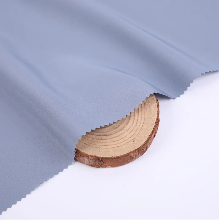 wholesale 300T poly pongee fabric 50D autumn winter cotton garment fashion fabric 66G plain dyed down jacket cloth