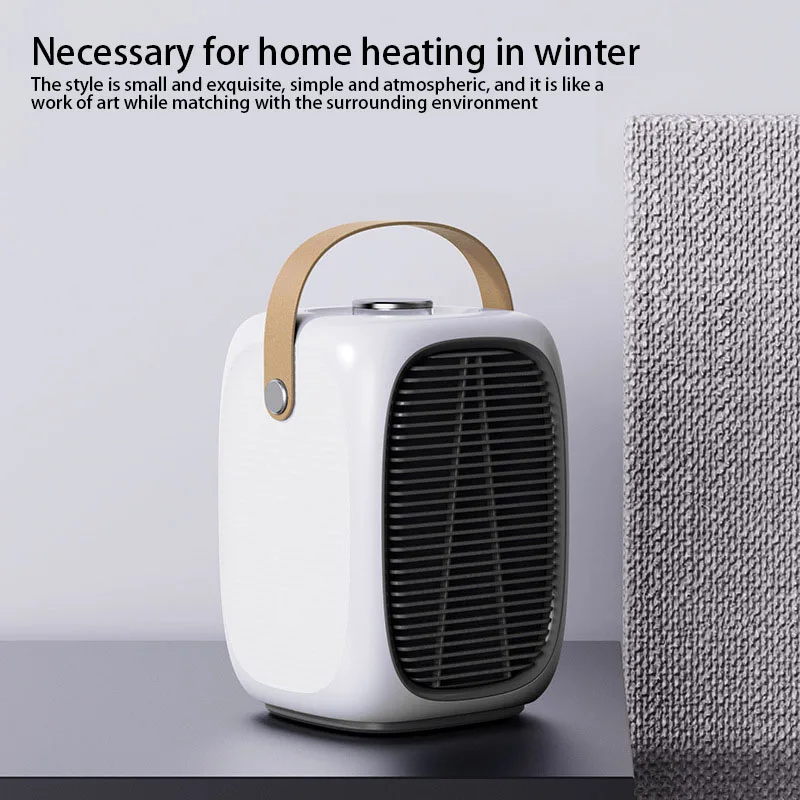 1000W PTC Ceramic heat 3-speed portable mini low-noise portable electric fan heaters